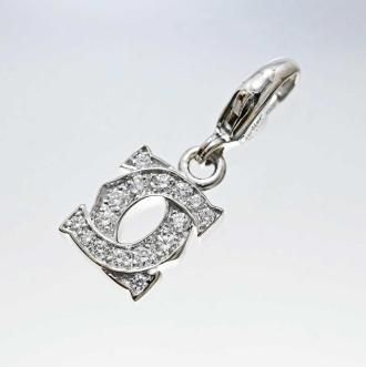 Cartier カルティエ2Cベビーチャーム750WG | www.innoveering.net