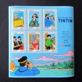 TINTIN切手シート