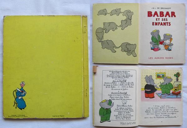 Babar Et Ses Enfants象のババールと子供達 De Paris