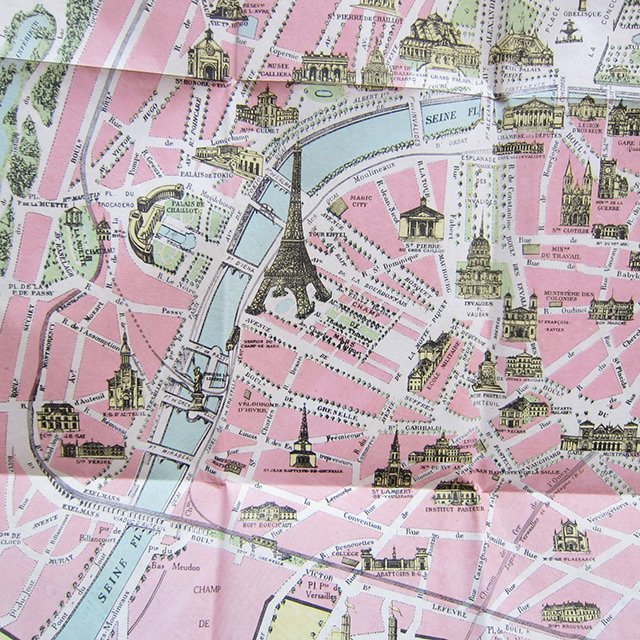 アンティーク、パリの地図本 - tntlawgroup.com