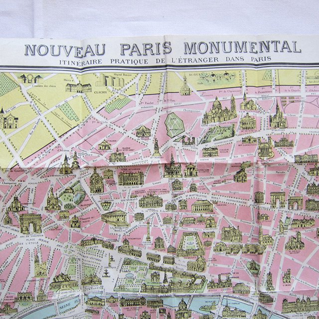 アンティーク、パリの地図本 - tntlawgroup.com