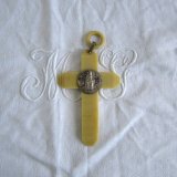聖母子セルロイド十字架シャルトルcroix de berceau