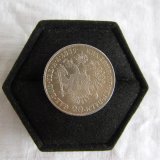 銀貨コインボタン1839年オーストリア