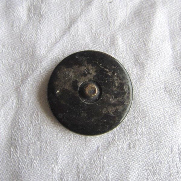 ≪31mm≫黒蝶貝ボタン フランスヴィンテージ - DE PARIS