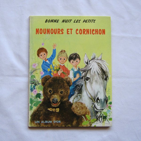 クマのヌーヌーとコルニション1965年NOUNOURS- DE PARIS