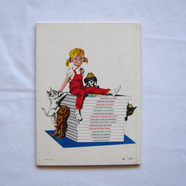 高級感 カロリーヌシリーズ絵本「La Caroline」1957年 maison de de 