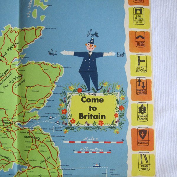 Come To Britain イギリスの可愛い地図 De Paris