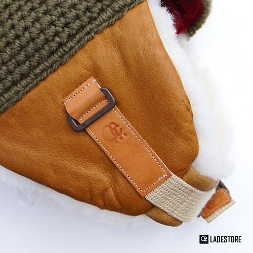 □LADE Custom Order Beanies□ Hitsujiyan Mouton - Saddle