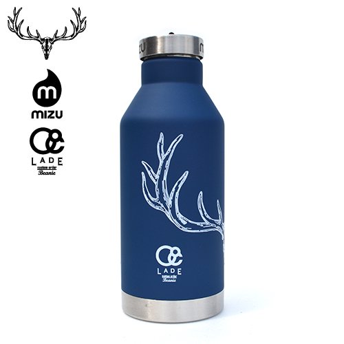 □ MIZU □ LADE Original - V6 Insulated Bottle / Soft Touch Blue