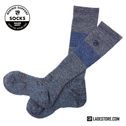 ■P.RHYTHM■ 21-22 Merino Support Socks / Gray - LADE STORE 花笠高原 & 那須高原 |  バックカントリーユースのLADEカスタムオーダービーニーや芽育雪板,Peacemaker Snowskateなどフリーフット、PRANA