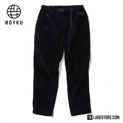 ■ NOYKU ■ CORDUROY Bush Pants / Black - LADE STORE 花笠高原 & 那須高原 |  バックカントリーユースのLADEカスタムオーダービーニーや芽育雪板,Peacemaker Snowskateなどフリーフット、PRANA 