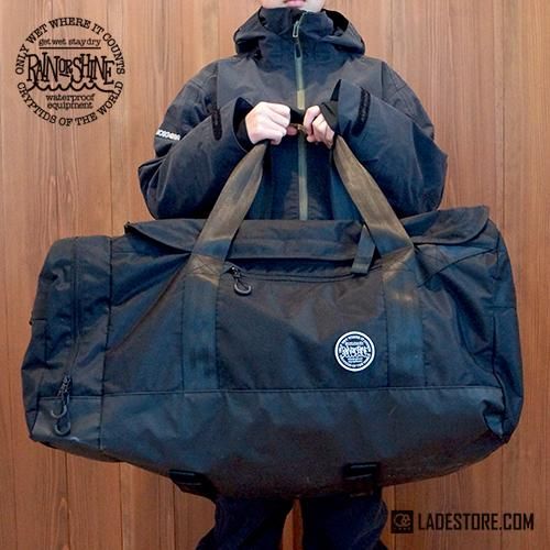 ■ RAIN OR SHINE ■ 2023-24 3WAY DUFFLE BAG 80L - LADE STORE 花笠高原 & 那須高原 |  バックカントリーユースのLADEカスタムオーダービーニーや芽育雪板,Peacemaker Snowskateなどフリーフット、PRANA 