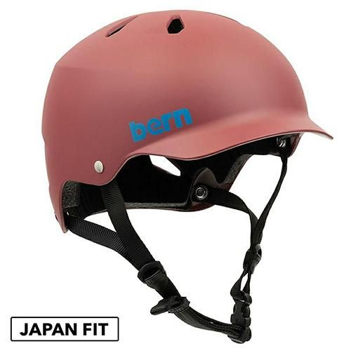 ■ bern ■ WATTS Japan Fit / Matte Red - LADE STORE 花笠高原 & 那須高原 |  バックカントリーユースのLADEカスタムオーダービーニーや芽育雪板,Peacemaker Snowskateなどフリーフット、PRANA 