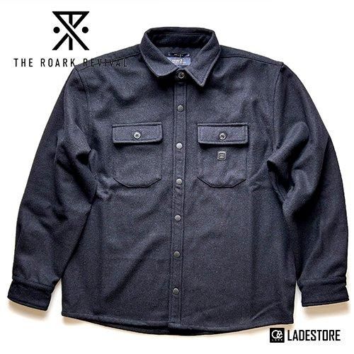 ROARK REVIVAL ウールジャケット M グレー ROARK REVIVAL ロアーク EXPEDITION JACKET2.0 RJJ1050