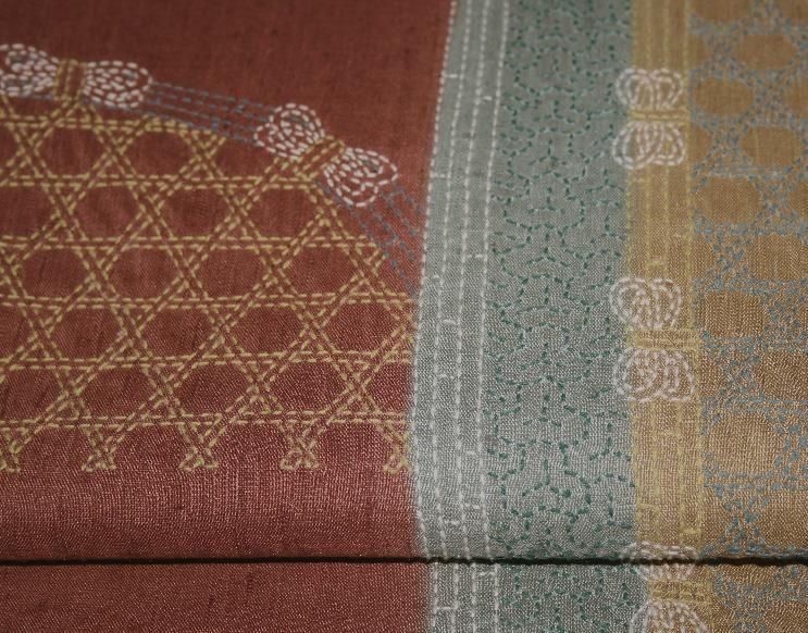 しょうざん生紬 リバーシブル 袋帯 お太鼓柄 正絹 未使用に近い イ6160 2025年最新】しょうざん袋帯の人気アイテム - メルカリ