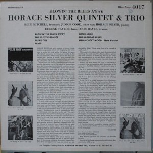 HORACE SILVER / Blowin' The Blues Away - PHONOGRAPH