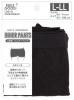 【代引不可】【個包装】卸@¥125/「1分丈:レディース用・薄手インナーパンツ(黒:L-LL)」12枚セット