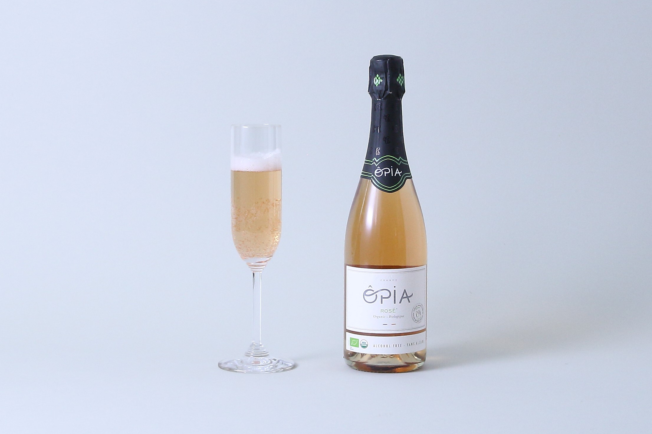 OPIA オーガニックノンアルコールワイン ロゼスパークリング