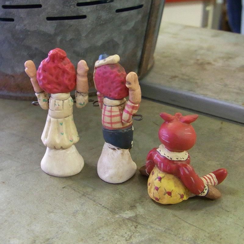 ヴィンテージ ミニチュア フィギュア アン＆アンディ＋べリンディ3個セット