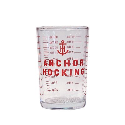 Anchor Hocking メジャーリンググラス ガラス計量カップ 150ml