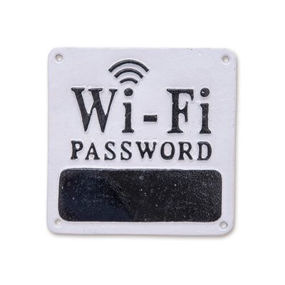 アイアンサイン Wi-Fi ワイファイ 看板 プレート メール便・ネコポス便可