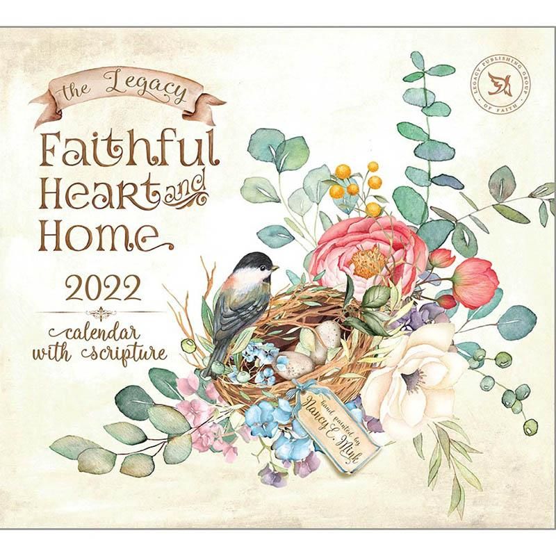 22年legacyレガシーカレンダー Faithful Heart Home カントリーショップ ジュリアン