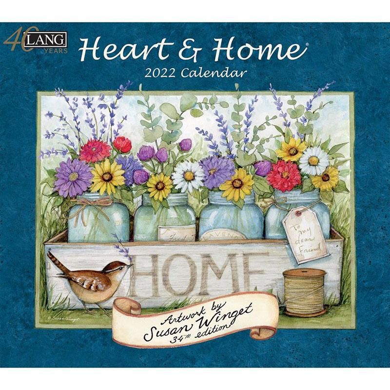 22年langラングカレンダー Heart Home ハート ホーム カントリーショップ ジュリアン