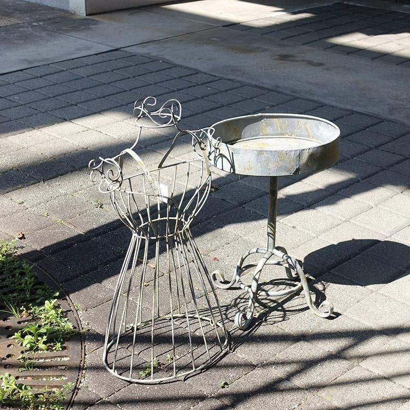 アイアン フラワースタンド トルソー ドレスフォーム 花台 アイアン フラワースタンド トルソー ドレスフォーム 花台