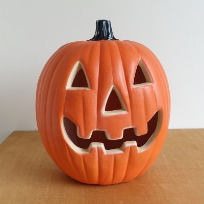 ハロウィン パンプキンライト Lサイズ かぼちゃ LED 電池式