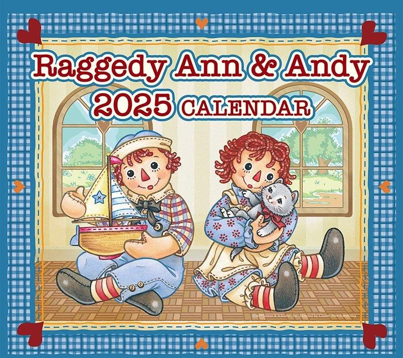 ラガディ♡アン&アンディ♡2025♡壁掛けカレンダー♡3冊⸜( ´ ꒳ ` )⸝ Amazon | ラガディ・アン＆アンディ 2025年壁掛けカレンダー