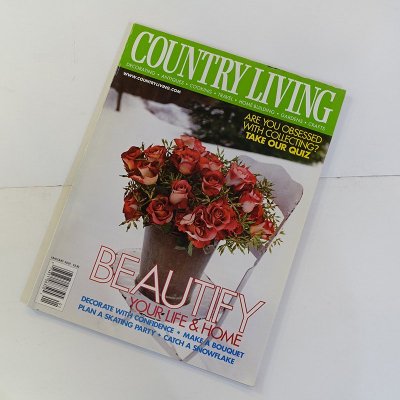  ν ƥꥢ   ȥ꡼ӥ Country Living JANUARY/2001 ѻ USED