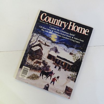  ν ƥꥢ   ȥ꡼ӥ Country Home DEC/1991 ѻ USED