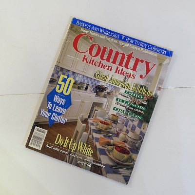  ν ƥꥢ   ȥ꡼ӥ Country Kitchen Ideas Fall/Winter/1991 ѻ USED