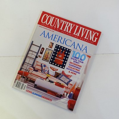  ν ƥꥢ   ȥ꡼ӥ Country Living July/2002 ѻ USED