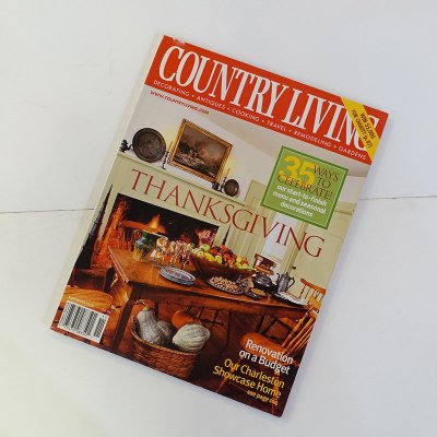  ν ƥꥢ   ȥ꡼ӥ Country Living Nov/2002 ѻ USED