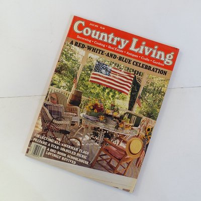  ν ƥꥢ   ȥ꡼ӥ Country Living July/1991 ѻ USED