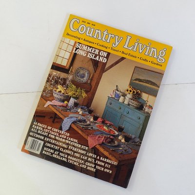  ν ƥꥢ   ȥ꡼ӥ Country Living July/1992 ѻ USED