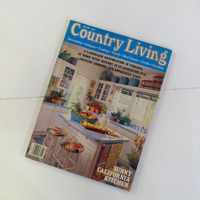  ν ƥꥢ   ȥ꡼ӥ Country Living May/1992 ѻ USED