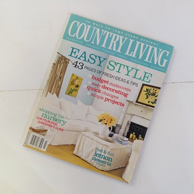  ν ƥꥢ   ȥ꡼ӥ Country Living Mar/2005 ѻ USED