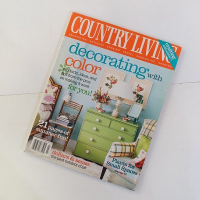  ν ƥꥢ   ȥ꡼ӥ Country Living July/2005 ѻ USED