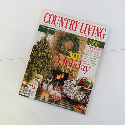  ν ƥꥢ   ȥ꡼ӥ Country Living Dec/2002 ѻ USED