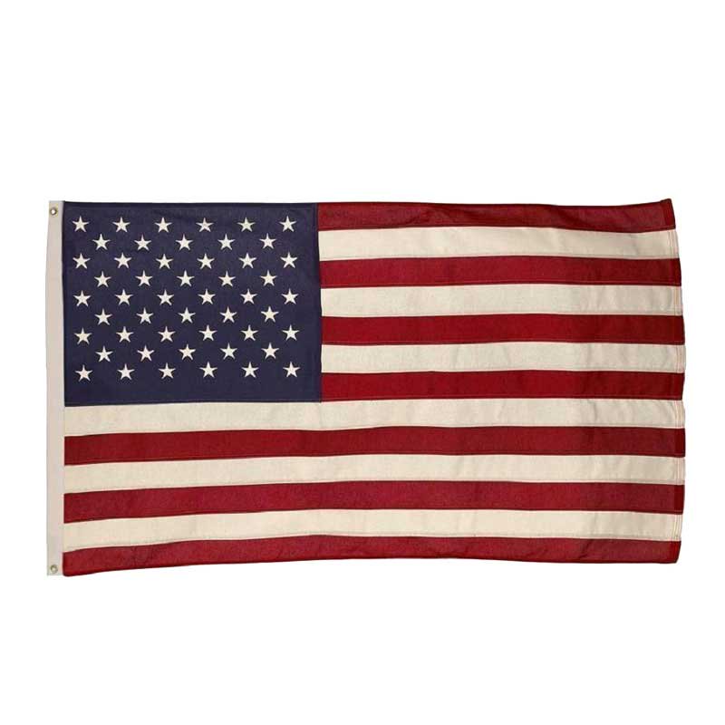 日本人気超絶の 印刷ではない大型星条旗 ヴィンテージ アメリカ国旗 