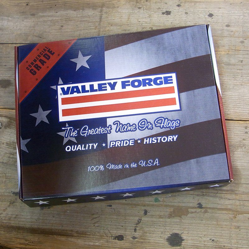 Valley Forge Flag アメリカ国旗 星条旗 3'X5' 155cmX91cm コットン