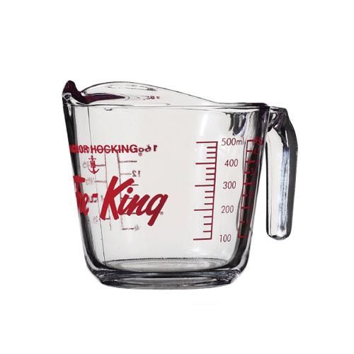 アンカーホッキング Fire Kingファイヤーキング メジャーリングカップ 計量カップ 500ml 16oz カントリーショップ ジュリアン