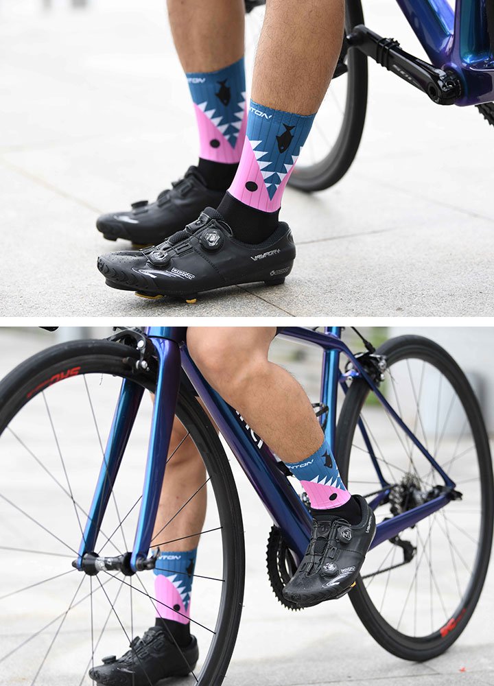 支給品sunweb　ソックス　サンウェブ　サイクルジャージ　くつ下　CRAFT　靴　socks　自転車　ロードバイク　ヒルシ　マイケルマシューズ
