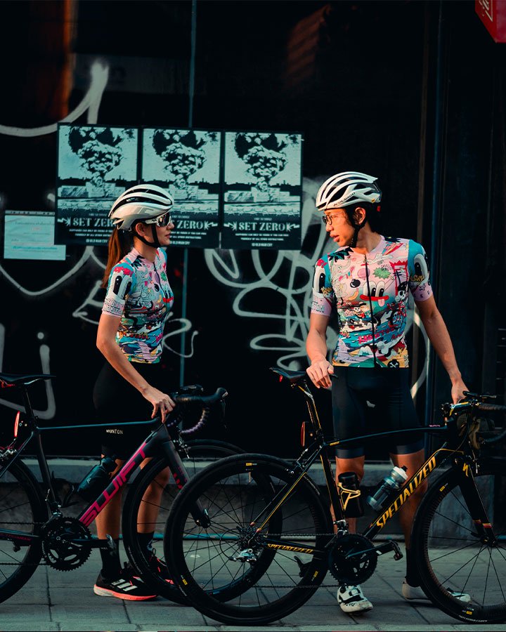 Monton［モントン］半袖サイクルジャージ［自転車用/メンズ］Skull Thailand　タイランド 男性用 -  スポーツキッド：機能性インナー、アンダーシャツやサイクルジャージ、パンツを企画、販売。