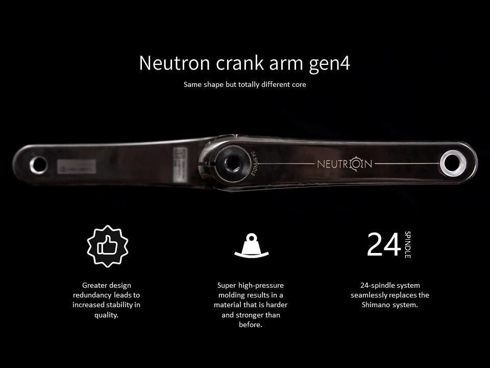 ロードバイク用FARSPORTS Neutron パワーメータークランクセット