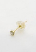 GARNI / K18YG Minimal Diamond Pierce
