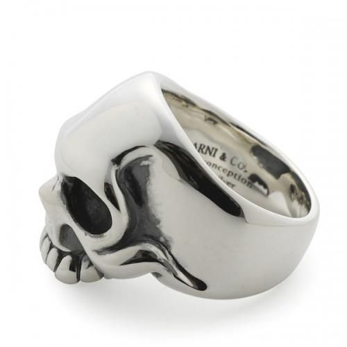 GARNI SKULL RING GR16035 11号 - eldror.co.il