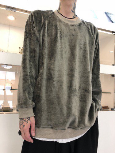 TROVE / POROMIES CREW NECK / KHAKI GRAY - LAD MUSICIAN・A.F